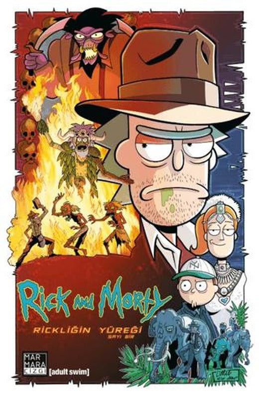 Rick and Morty Rickliğin Yüreği Sayı 1 | Marmara Çizgi (Ciltsiz)