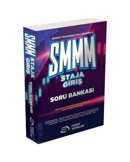 2251 SMMM Staja Giriş Soru Bankası | Murat Yayınları (İnce Kapak)