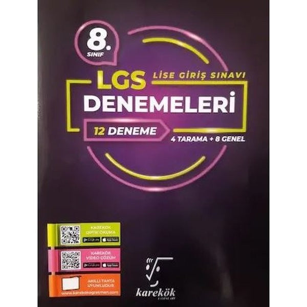 8. Sınıf LGS 12'li Deneme Seti