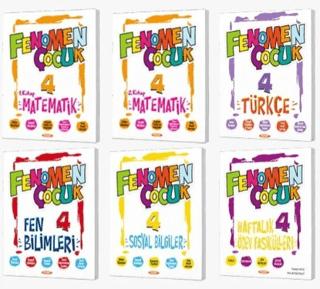 Fenomen Çocuk 4. Sınıf Set + Haftalık Ödev Fasikülleri | Kurmay Yayınları (Ciltsiz)  - Resim 1