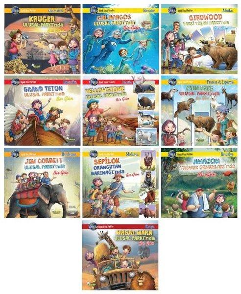 Ulusal Parklar Dizisi - 10 Kitap Takım | Selimer (İnce Kapak)  - Resim 2