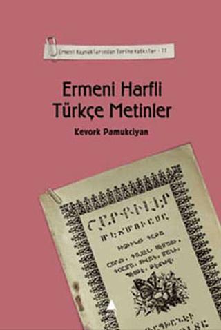 Ermeni Harfli Türkçe Metinler