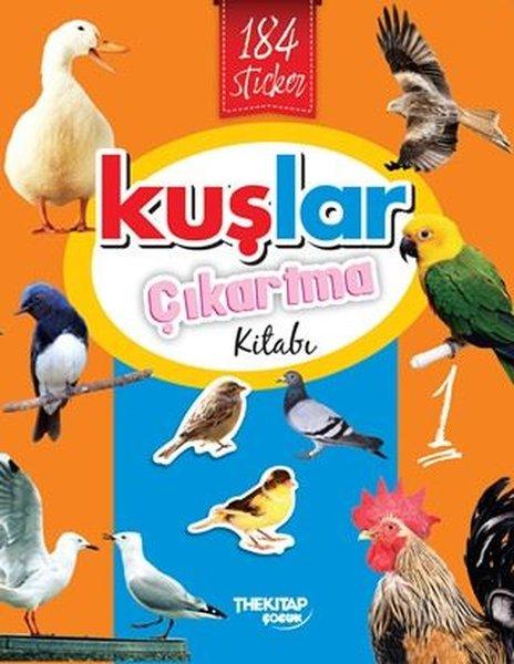 Kuşlar Çıkartma Kitabı 1 - 184 Sticker | The Çocuk (İnce Kapak)  - Resim 1