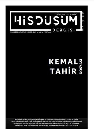 Hisdüşüm Dergisi 17. Sayı (Kemal Tahir) 2023 | Hisdüşüm Dergisi Yayınları (Ciltsiz)  - Resim 1