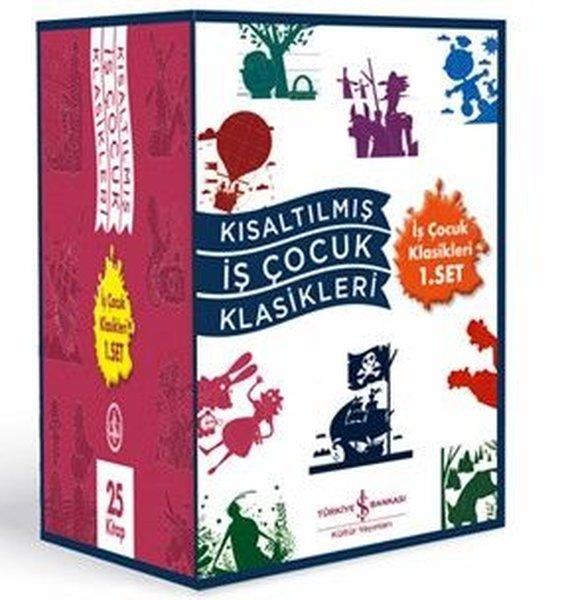 Kısaltılmış İş Çocuk Klasikleri 1.Set | İş Bankası Kültür Yayınları (İnce Kapak)  - Resim 1