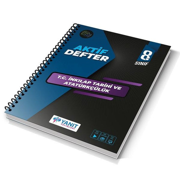 8.Sınıf İnkılap Tarihi Aktif Defter - Kolektif kitap kapağı