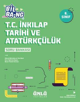 8.Sınıf İnkılap Tarihi Soru Bankası Bil Bang Lgs - Ünlü Yayınları kitap kapağı