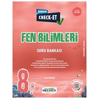 8. Sınıf Kendini Check - Et Fen Bilimleri Tekrar Testleri - Kolektif kitap kapağı