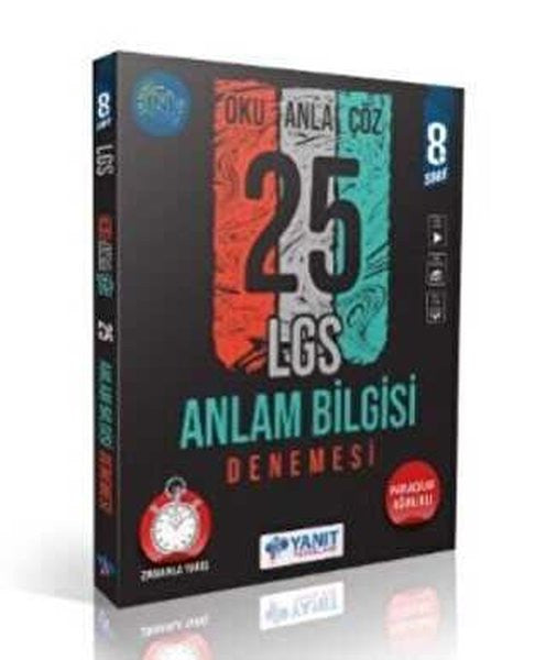 8.Sınıf LGS Anlam Bilgisi Elit Karma 25 Deneme - Kolektif kitap kapağı