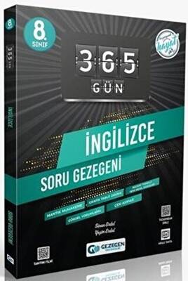 8. Sınıf LGS İngilizce 365 Gün Soru Gezegeni - Kolektif kitap kapağı
