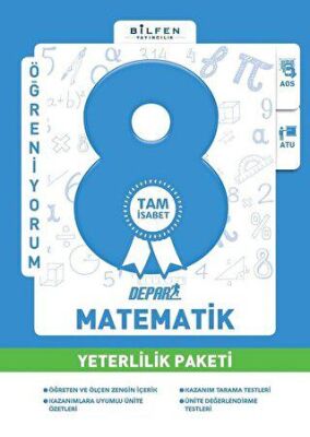 8. Sınıf Matematik Depar Tam İsabet Yeterlilik Paketi - Kolektif kitap kapağı