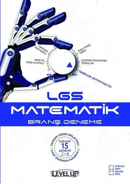 8.Sınıf LGS Matematik Level Up 15'li Deneme - Kolektif kitap kapağı