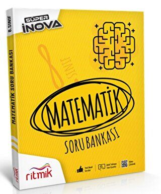 8. Sınıf Matematik Süper İnova Soru Bankası - Kolektif kitap kapağı