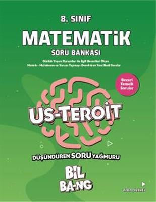 8.Sınıf Matematik Us Teroit Soru Bankası Bil Bang - Kültür Yayıncılık kitap kapağı