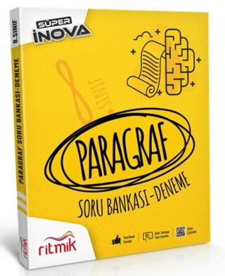 8. Sınıf Paragraf Süper İnova Soru Bankası - Kolektif kitap kapağı