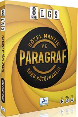 LGS 8. Sınıf Sözel Mantık ve Paragraf Soru Kütüphanesi - Kolektif kitap kapağı