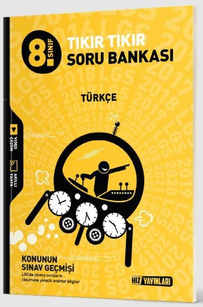 8.Sınıf Türkçe Tıkır Tıkır Soru Bankası - Kolektif kitap kapağı