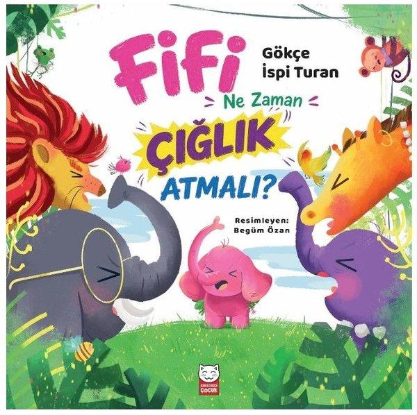 Fifi Ne Zaman Çığlık Atmalı? | Kırmızı Kedi (İnce Kapak)  - Resim 1