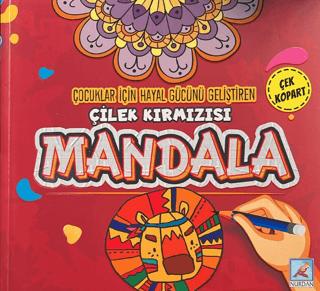 Mandala - Çilek Kırmızısı | Nurdan Yayınları (Ciltsiz)  - Resim 1
