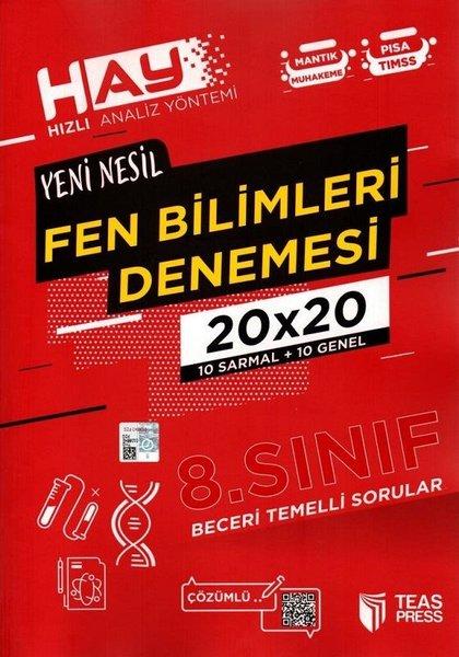 8.Sınıf Hay Fen Bilimleri Deneme | Teas Press Eğitim (İnce Kapak)  - Resim 1