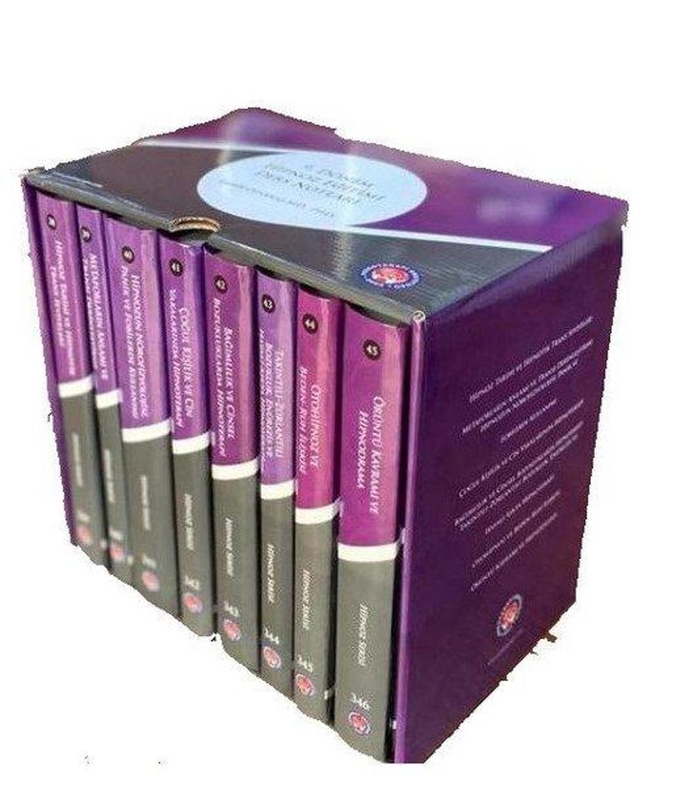 9. Dönem Hipnoz Eğitimi Ders Notları Seti - 8 Kitap Takım | Psikoterapi Enstitüsü