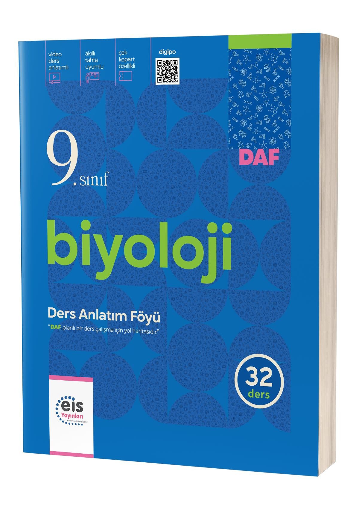9. Sınıf Biyoloji DAF Ders Anlatım Föyleri 2025 Güncel Müfredat - Kolektif kitap kapağı