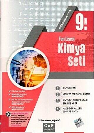 9. Sınıf Fen Lisesi Kimya Seti - Kolektif kitap kapağı