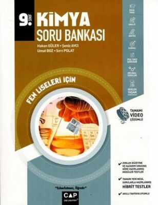 9. Sınıf Fen Liseleri İçin Kimya Soru Bankası - Hakan Güler kitap kapağı