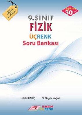 9. Sınıf Fizik Üçrenk Soru Bankası - Komisyon kitap kapağı