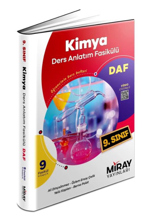 9. Sınıf Kimya Ders Anlatım Fasikülleri - Ali Dinçsönmez kitap kapağı