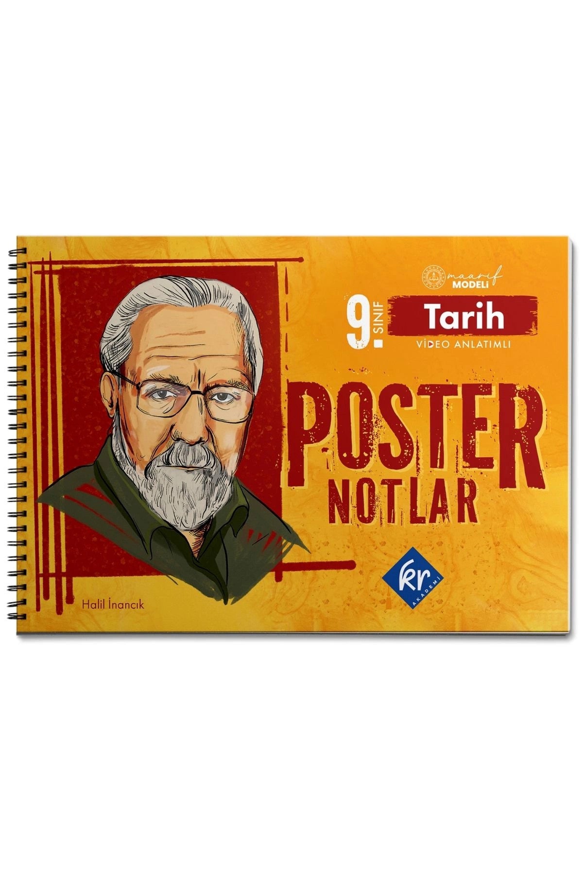 9. Sınıf Matematik Poster Notlar KR Akademi kitap kapağı
