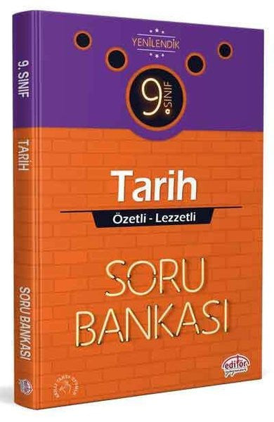 9 Sınıf Tarih Özetli Lezzetli Soru Bankası - Kolektif kitap kapağı