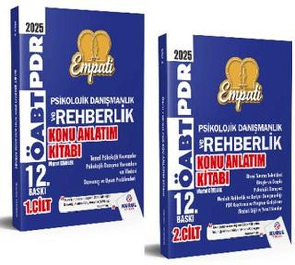 2025 AGS-ÖABT Empati Psikolojik Danışmanlık ve Rehberlik Konu Anlatımlı Modüler Set