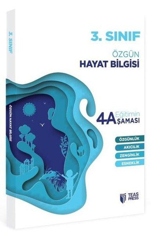 3.Sınıf Hayat Bilgisi Eğitimin 4 Aşaması | Teas Press Eğitim (İnce Kapak)