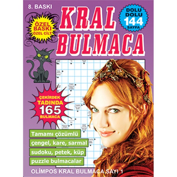 Kral Bulmaca Sayı: 1 | Olimpos Yayınları (İnce Kapak)