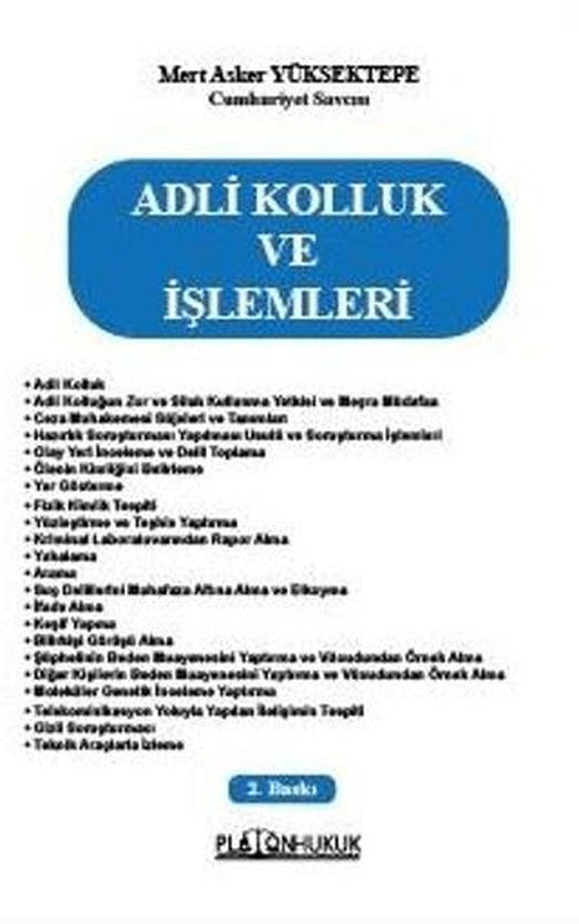 Adli Kolluk ve İşlemleri