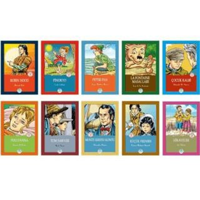 Dünya Çocuk Klasikleri Seti - 6 (10 Kitap)