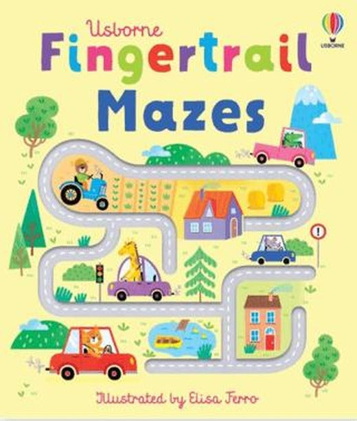 Fingertrail Mazes | Usborne (Ciltli)