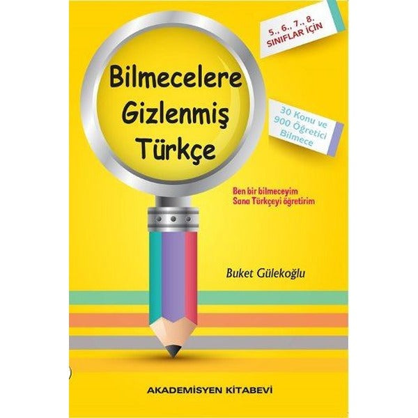 Bilmecelere Gizlenmiş Türkçe | Akademisyen Kitabevi (İnce Kapak)