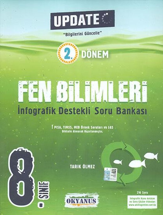 8.Sınıf Fen Bilimleri 2.Dönem Soru Bankası Okyanus Yayınları | Okyanus Yayınları