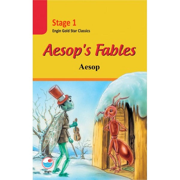 Aesops Fables (QR Auio Ses) Stage 1 | Engin (İnce Kapak)
