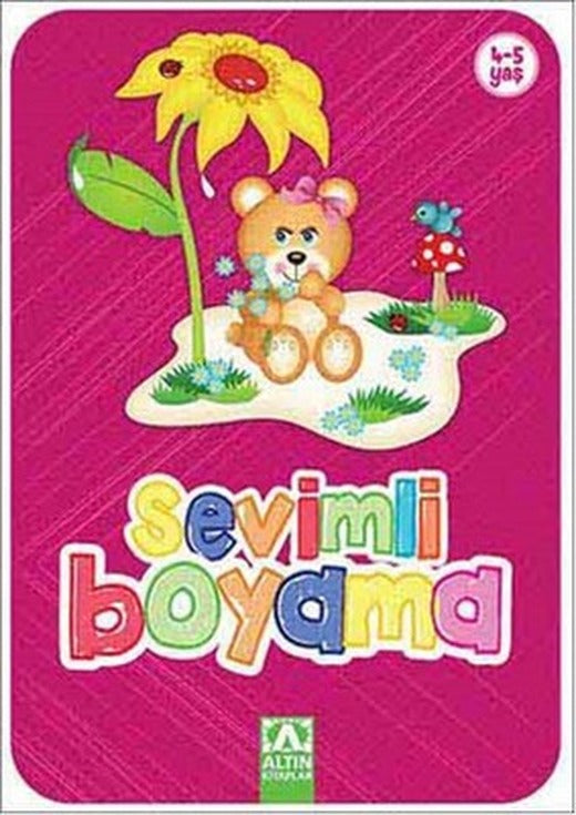 Sevimli Boyama - Pembe | Altın Kitaplar