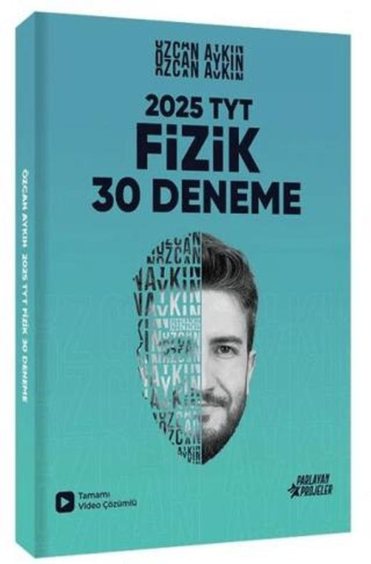2025 TYT Fizik Tamamı Video Çözümlü 30 Deneme | Parlayan Projeler (Ciltsiz)