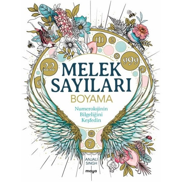 Melek Sayıları Boyama | Maya Kitap (İnce Kapak)