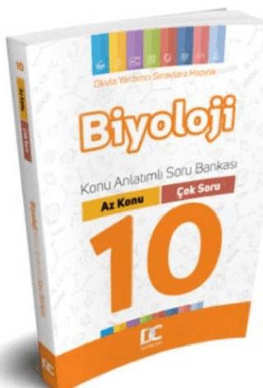 10. Sınıf Biyoloji Konu Anlatımlı Soru Bankası Az Konu Çok Soru | Doğru Cevap Yayınları (Ciltsiz)