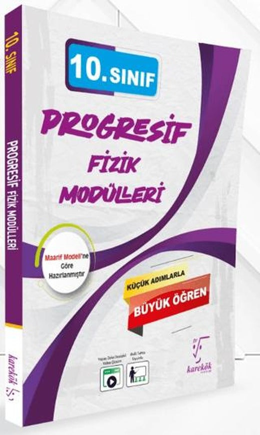 10. Sınıf Progresif Fizik Modülleri | Karekök Yayıncılık (Ciltsiz)