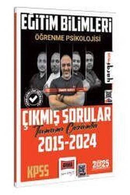 2025 KPSS Eğitim Bilimleri Öğrenme Psikolojisi Tamamı Çözümlü Çıkmış Sorular | Yargı Yayınları (İnce Kapak)