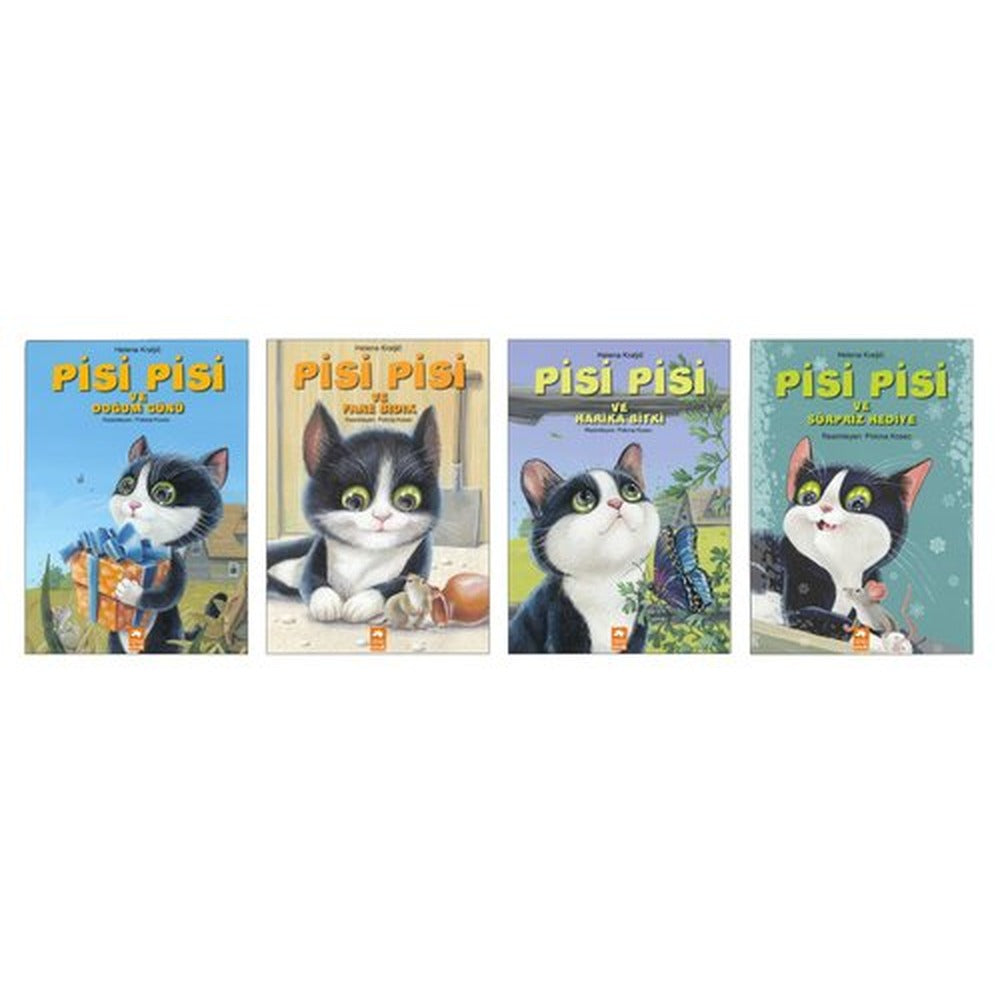 Pisi Pisi Seti-4 Kitap Takım | Eksik Parça