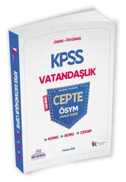 2025 KPSS Vatandaşlık Cepte Konu-Soru-Cevap ÖSYM Analiz Serisi | Karakutu Yayın (Ciltsiz)