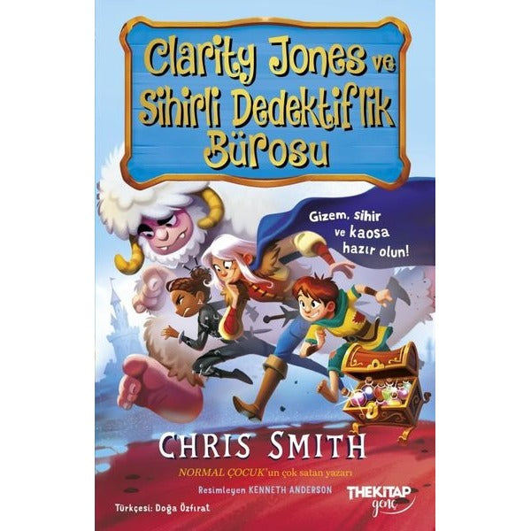 Clarity Jones ve Sihirli Dedektiflik Bürosu | The Kitap Genç (İnce Kapak)